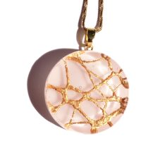 Labyrinth on bird - powder pink